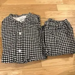 無印　ギンガムチェック　パジャマ　綿100% L XL