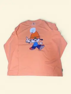 【新品タグ付】パラッパラッパー 長袖Tシャツ オレンジ Lサイズのサムネイル