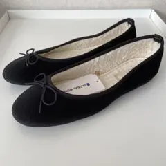 新品グローバルワーク　フワモコ撥水クッションバレエシューズ