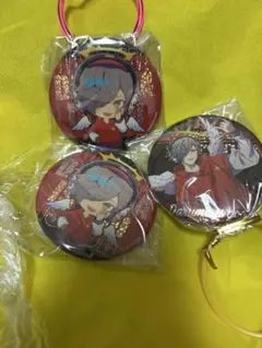 crazyraccoon gigo ホログラム缶バッジ だるまいずごっど3個