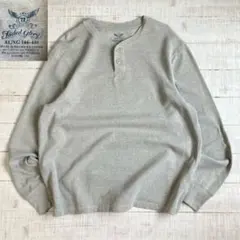 Faded Glory ハーフボタン　ワッフル ロンT XLのサムネイル