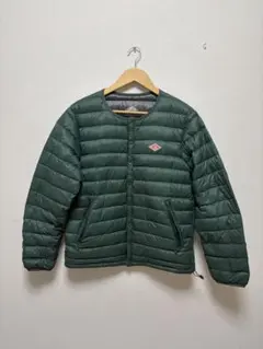 【美品】DANTON ダントン インナーダウンジャケット 42 DANTON/ダントン] インナーダウン クルーネックジャケット（ダウン