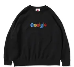 PUNK DRUNKERS Google ロゴ入り 黒 スウェット Ｌのサムネイル