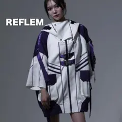 REFLEM レフレム サイバー切替ハーフスリーブジャージパーカー - メルカリ