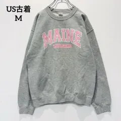 【ギルダン】トレーナー US古着 アメリカ古着 グレー Mサイズ