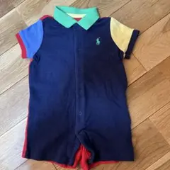 ラルフローレン　半袖ロンパース　6m