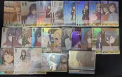 ヴァイスシュヴァルツ 青春ブタ野郎シリーズ 大量まとめ売り SR OFR