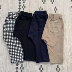 GUサマナルパンツ 4枚セット 80