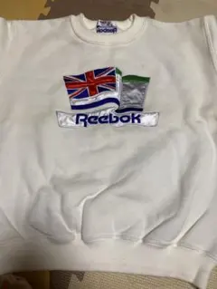『珍しい』Reebok 90年代 スウェット トレーナーユニオンジャックのサムネイル