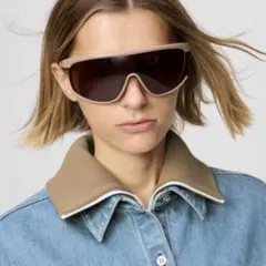 【新品未使用】UNIQLO C サングラス シールド 34ブラウン