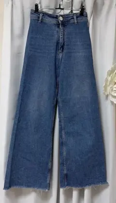 ZARA マリンストレートデニム34