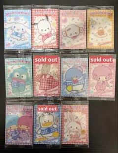 サンリオキャラクターズ　ウエハース12　 8種セット