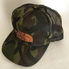 THE NORTH FACE 迷彩メッシュキャップ　ノースフェイス