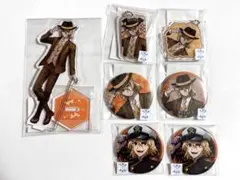 ドクターストーン まるくじ 推しくじ 大正浪漫 龍水　アクリルスタンド　缶バッジ