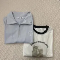 GLOBAL WORK フローズンTシャツセット140