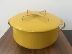 Dansk ヴィンテージ ホーロー 両手鍋 マスタード | Mercari