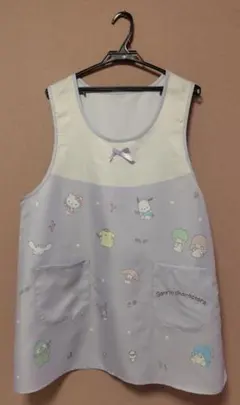 エプロン サンリオキャラクターズ 大きいサイズ キティ クロミ マイメロディ