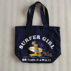 【88TEES】HAWAII トートバッグ ネイビー