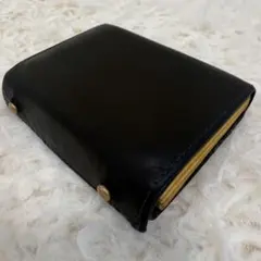 ｍ+ エムピウ ミッレフォッリエ2 P25 オールレザー コンパクトウォレット
