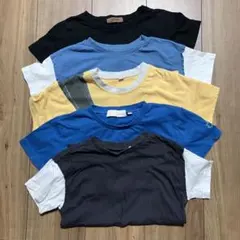 【5点セット】120cm カットソー Tシャツ キッズのサムネイル