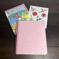 HERMES 【エルメスの馬さがし】ノベルティ ノート　ピンク