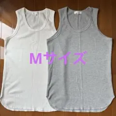 THE SHOP TK タンクトップ ノースリーブ トップス2枚セットのサムネイル