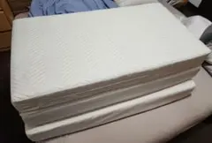 ※直接引取は1000円※　雲のやすらぎプレミアム 三つ折りマットレス セミダブルのサムネイル
