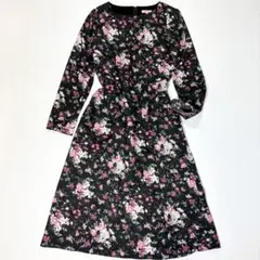 美品✨トッカ 2022 BOUQUETIER ロングワンピース 40 洗えます