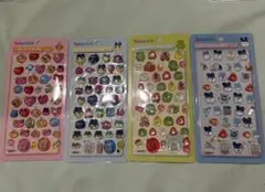 たまごっち　ボンボンドロップシール風　3Dステッカー　４枚セット