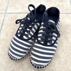 大特価‼️美品　ZARA スニーカー　ボーダーエスパードリユ　36 23㎝