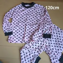 ハート柄　パジャマ　120cm