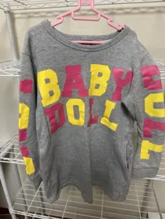 BABY DOLL トレーナー 130cm グレー