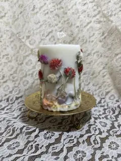 3Dボタニカルアロマキャンドル