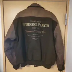 大幅値下げーーーーWinning Player ジャケット ブラウン/ブラック