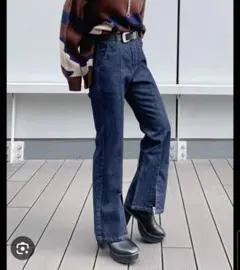 ページボーイ　フロントスリットデニム