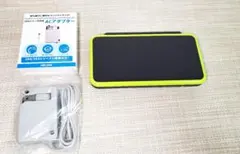 New 2DS LL ブラック/グリーン 本体　黒／黄緑