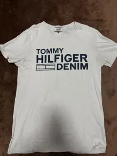 TOMMY HILFIGER DENIM Tシャツ Lサイズ ホワイト