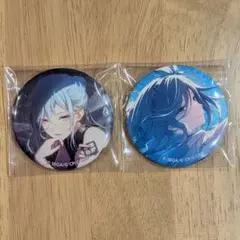 プロセカ グリッター缶バッジ【日野森雫】