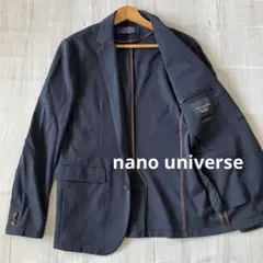 14K ナノユニバース ジャケット スリムフィットメンズM ネイビー
