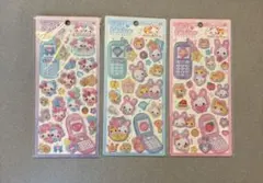 【正規品】　平成はっぴーフォン　シール　フワフワらびちゃん　まじかるみゅーちゃん