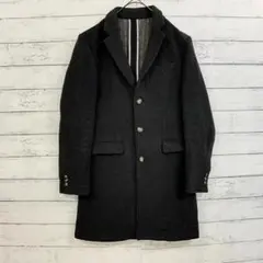 relume JS メンズ ウール チェスターコート ダークグレー Sのサムネイル