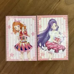 アイカツ オールアイカツ 大衣装展 特典ポストカード