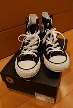 美品 CONVERSE ALL STAR LOGOFLAPZIP HI