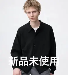 GU ミラノリブポロカーディガン