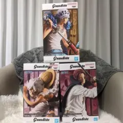 Grandista ワンピース フィギュア 3体セット シャンクス ルフィ ロー