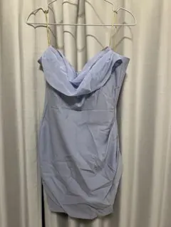 RANS ライトブルー ドレープドレス S