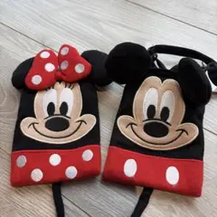 ミッキー＆ミニーポシェット