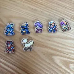 ファイナルファンタジー ピクセルリマスター グリッター アクリル