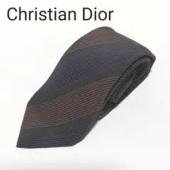 クリスチャンディオール ストライプ マルチカラー ネクタイ