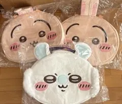 ちいかわ　おかお　BIGボストンバッグ　うさぎ　モモンガ